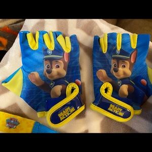 Biking gloves elbow & knee pads-PAWPATROL